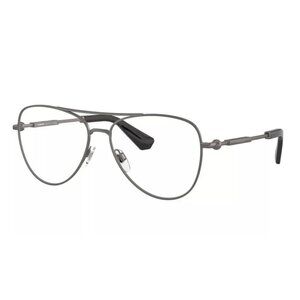 NEW BURBERRY EYEGLASSES GREY AVIATOR MEN EYEWEAR BURBERRY